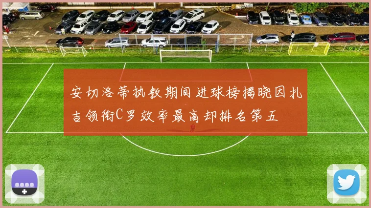 安切洛蒂执教期间进球榜揭晓因扎吉领衔C罗效率最高却排名第五